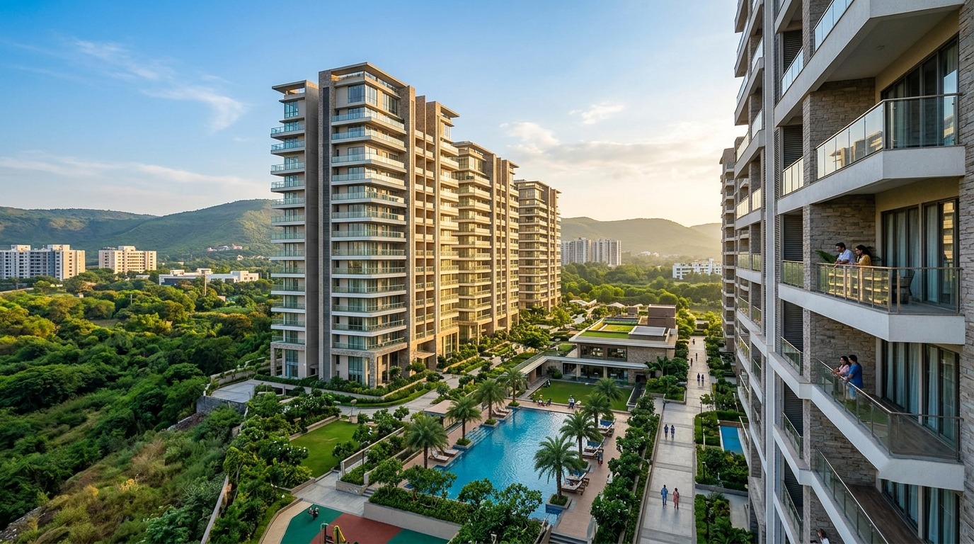2 bhk flats in undri